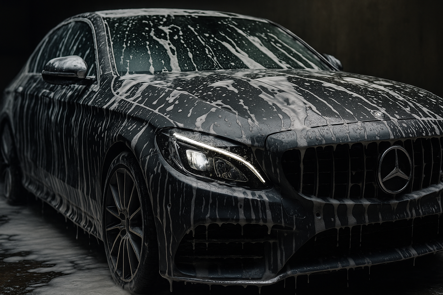 Car getting a masterpiece detail